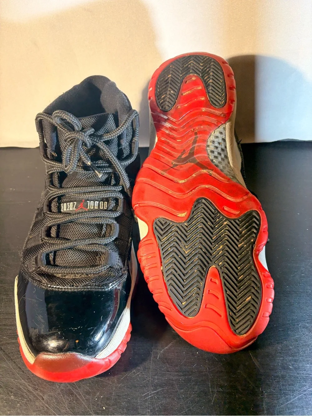 Jordan 5 Black and Red High-Top Sneakers